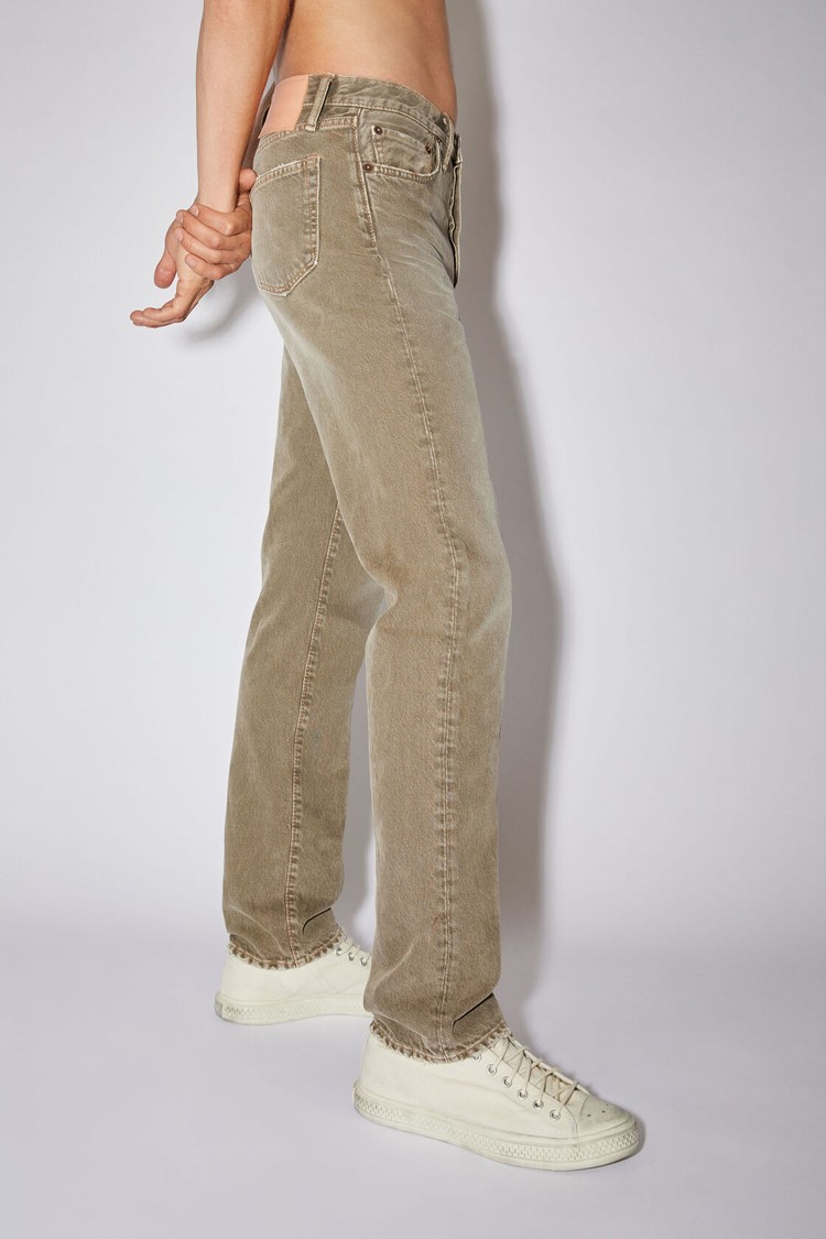 Beige Acne Studios Regular Fit -1996 Men's Jeans | AQDB-35721