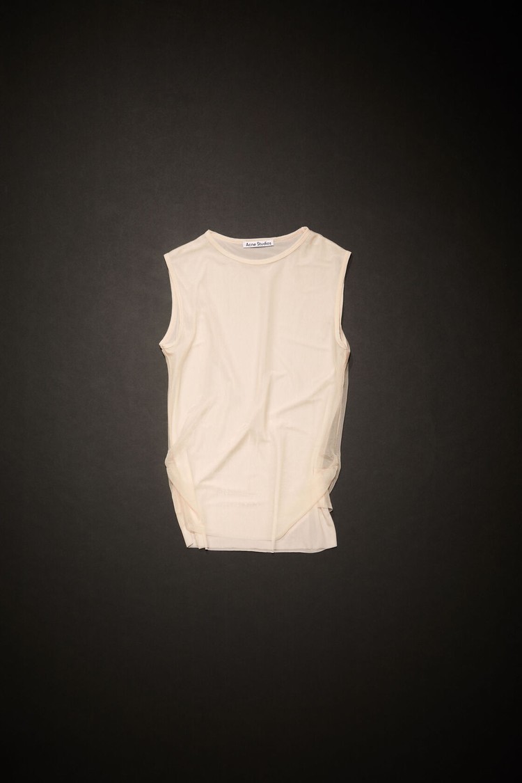 Beige Acne Studios Sleeveless Women's T Shirts | BDIL-12037