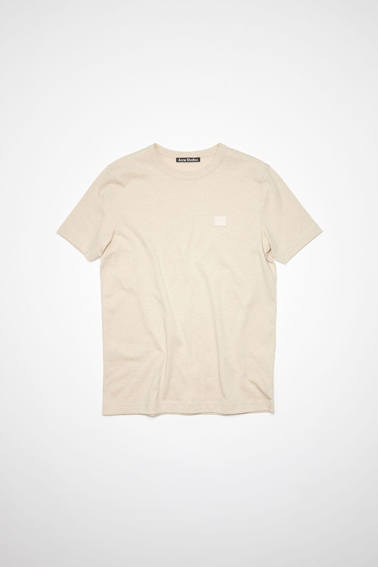 Beige Acne Studios Slim Fit Men's T Shirts | EPVL-84216