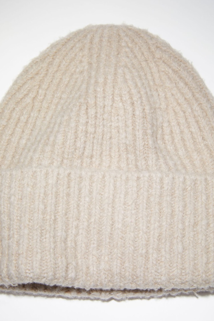 Beige Acne Studios Wool Blend Beanie | YDWF-97148