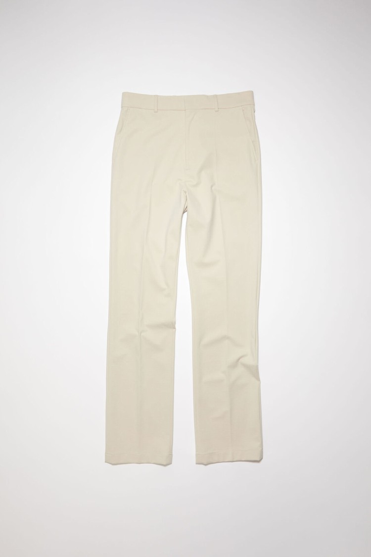 Beige Acne Studios Woven Men's Trousers | LTZS-46819