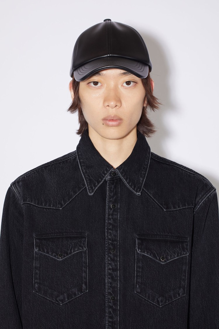 Black Acne Studios Baseball Caps | XRGL-18506