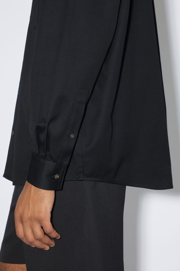 Black Acne Studios Button-up Men's Jackets | VKTA-93480