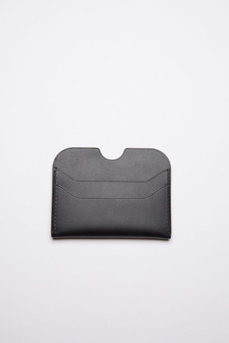 Black Acne Studios Card Holder Card Case | YPHM-42187