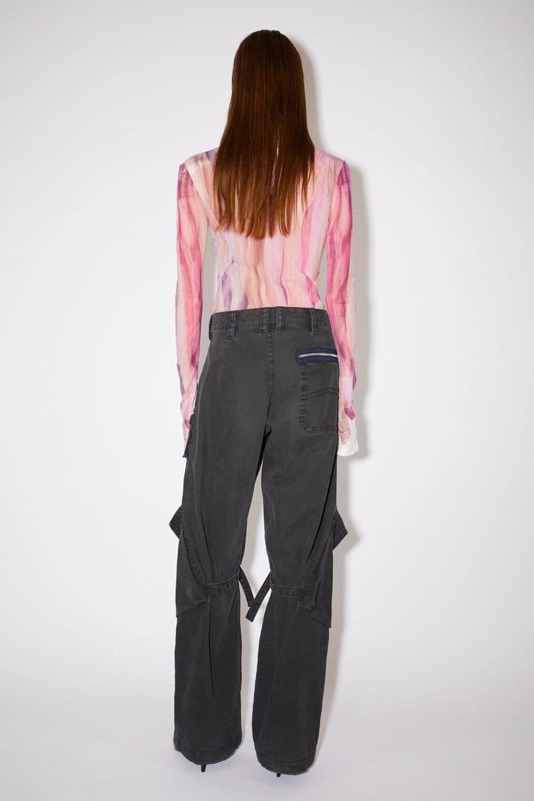 Black Acne Studios Casual Women's Trousers | NQXH-60187