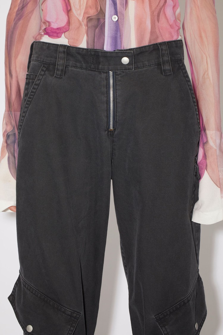 Black Acne Studios Casual Women's Trousers | NQXH-60187