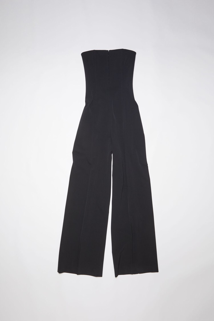 Black Acne Studios Corset Jumpsuit Women's Trousers | XHUP-24518