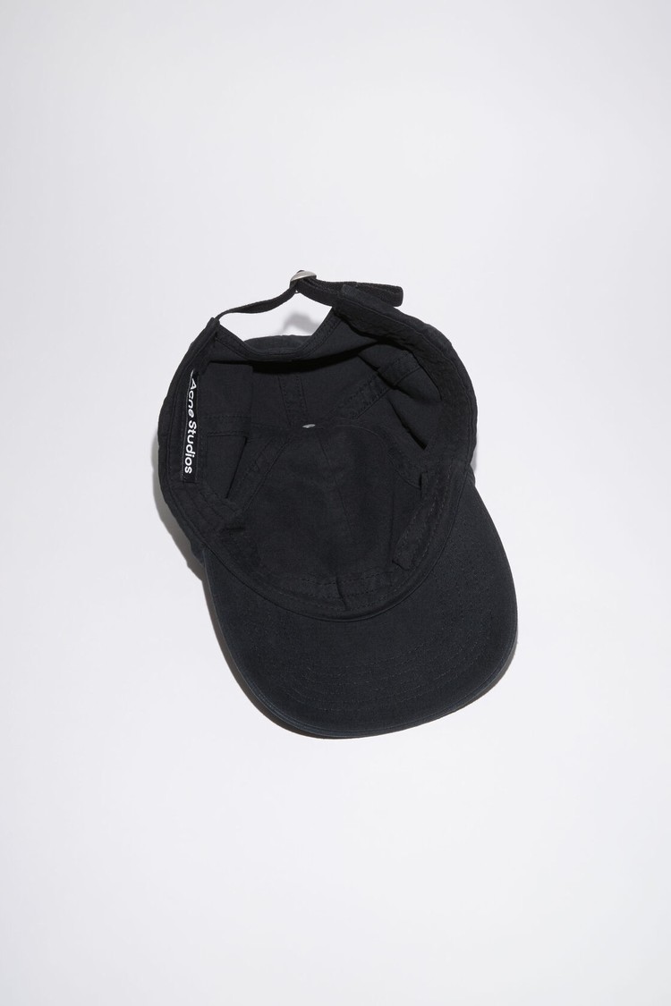 Black Acne Studios Cotton Baseball Caps | KECQ-69804