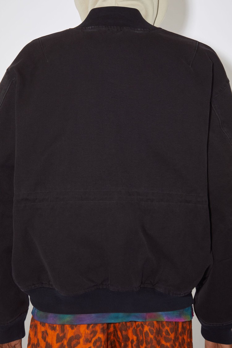 Black Acne Studios Cotton Bomber Women's Jackets | OXAR-29671