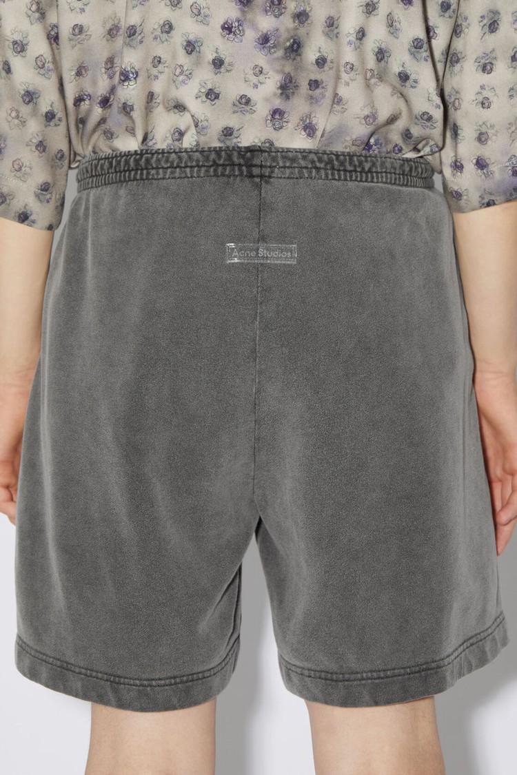 Black Acne Studios Cotton Men's Shorts | TNQI-75103