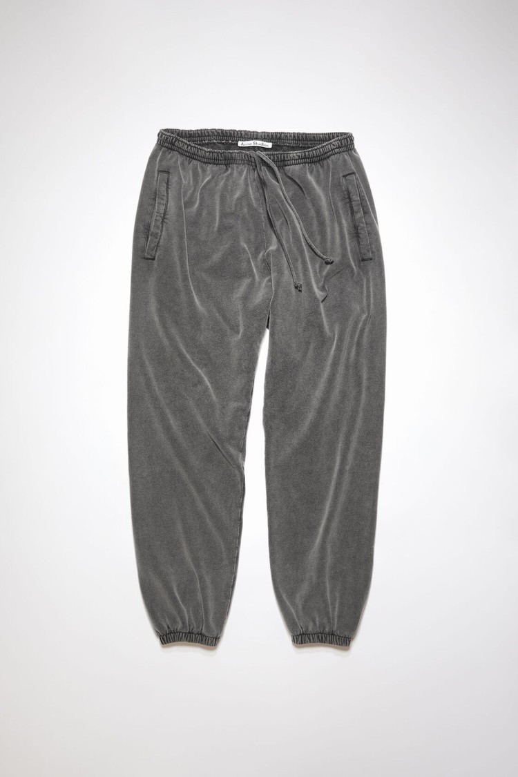 Black Acne Studios Cotton Men's Sweatpants | IBRA-51429