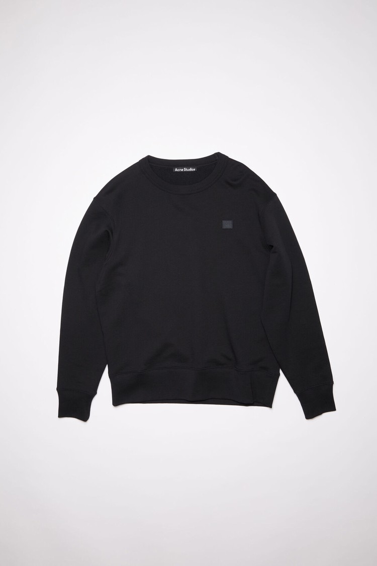 Black Acne Studios Crew Neck Men's Sweatshirts | UMAR-42619