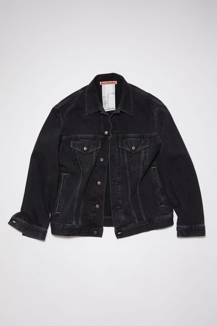 Black Acne Studios Denim Men's Jackets | GJZP-03956