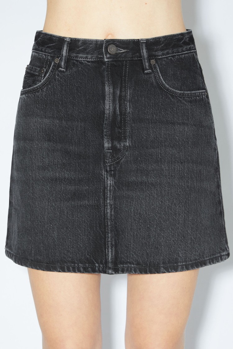 Black Acne Studios Denim Mini Women's Skirts | NMYL-73564