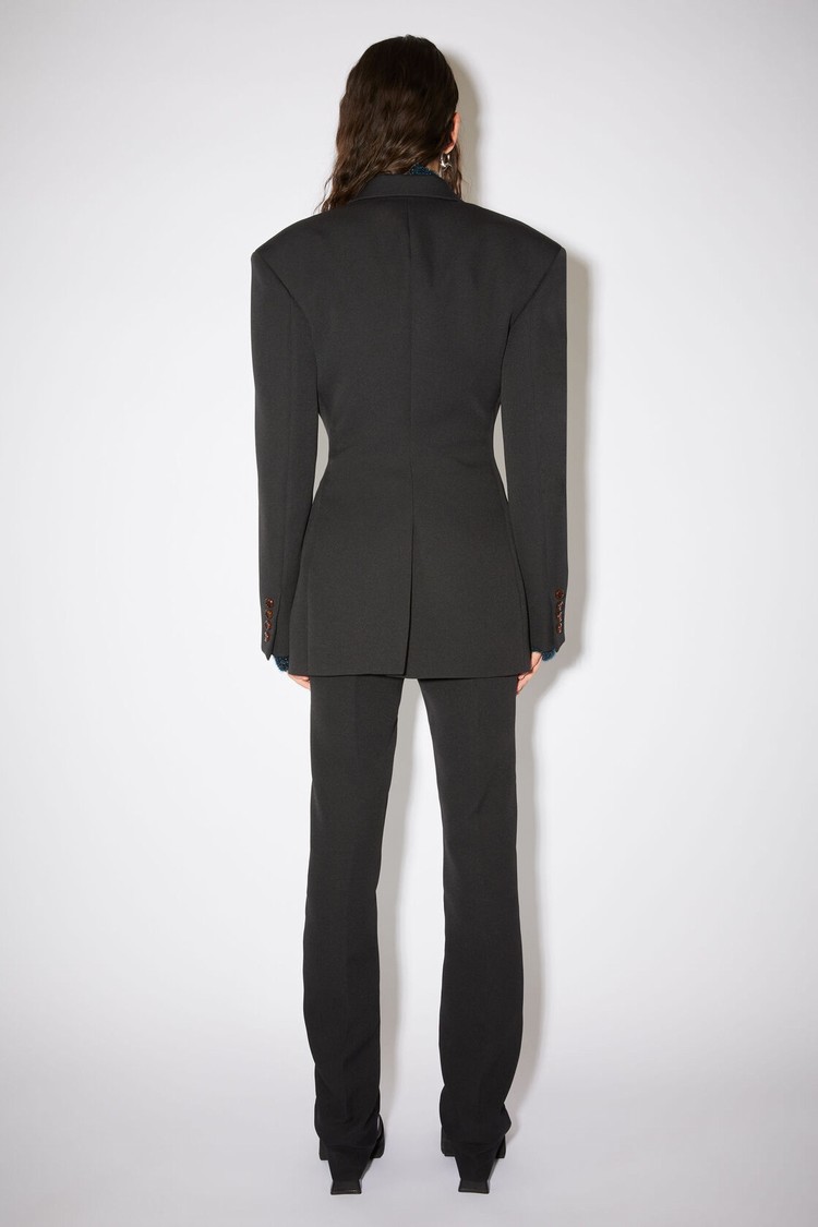 Black Acne Studios Double-breasted Women's Suits | CQVZ-83605