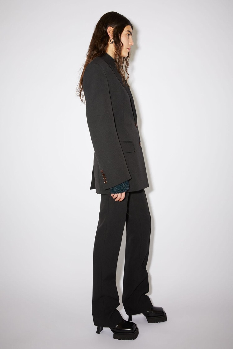 Black Acne Studios Double-breasted Women's Suits | CQVZ-83605