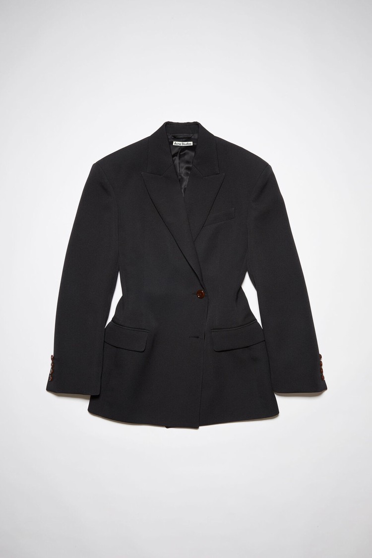 Black Acne Studios Double-breasted Women's Suits | CQVZ-83605