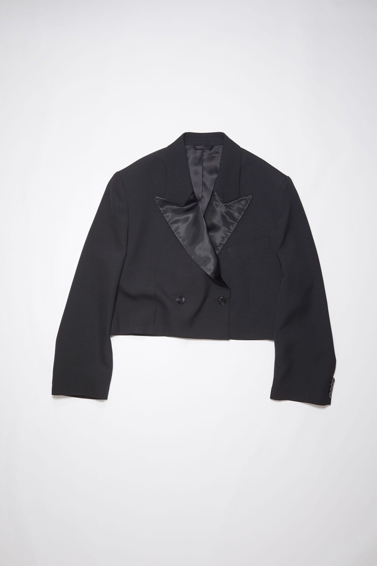 Black Acne Studios Double-breasted Women's Suits | LFVQ-56180