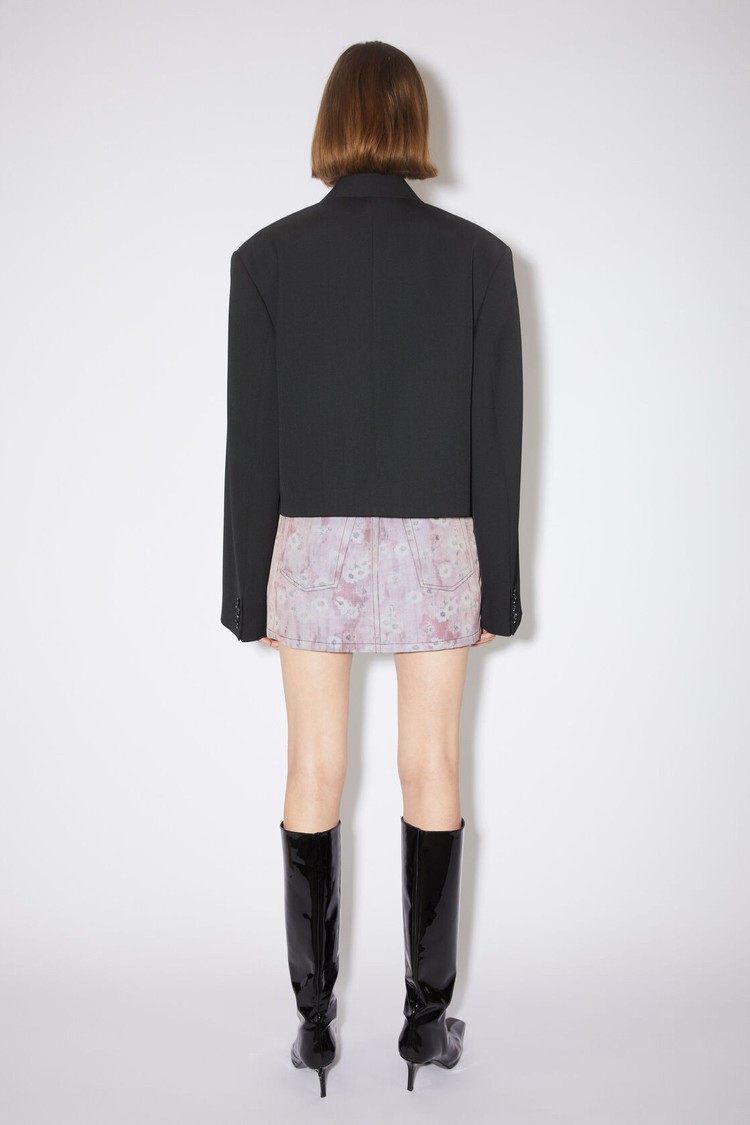 Black Acne Studios Double-breasted Women's Jackets | PAHZ-01734