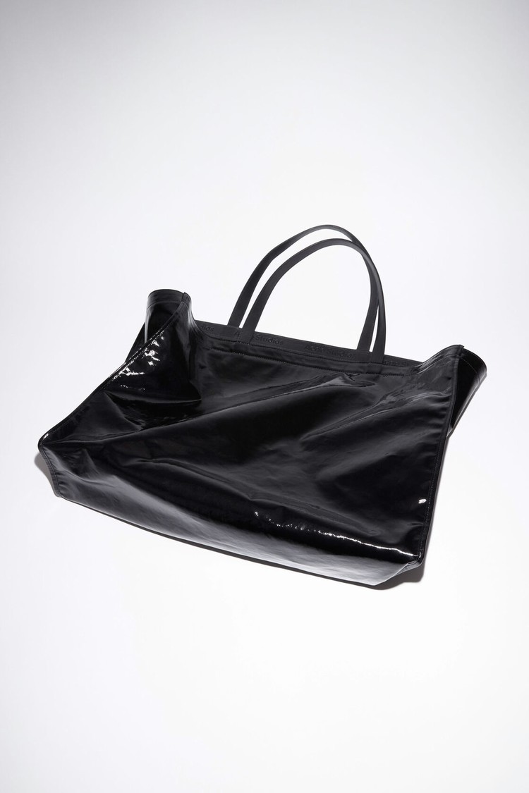 Black Acne Studios East-west Tote Bag | LHXV-53846