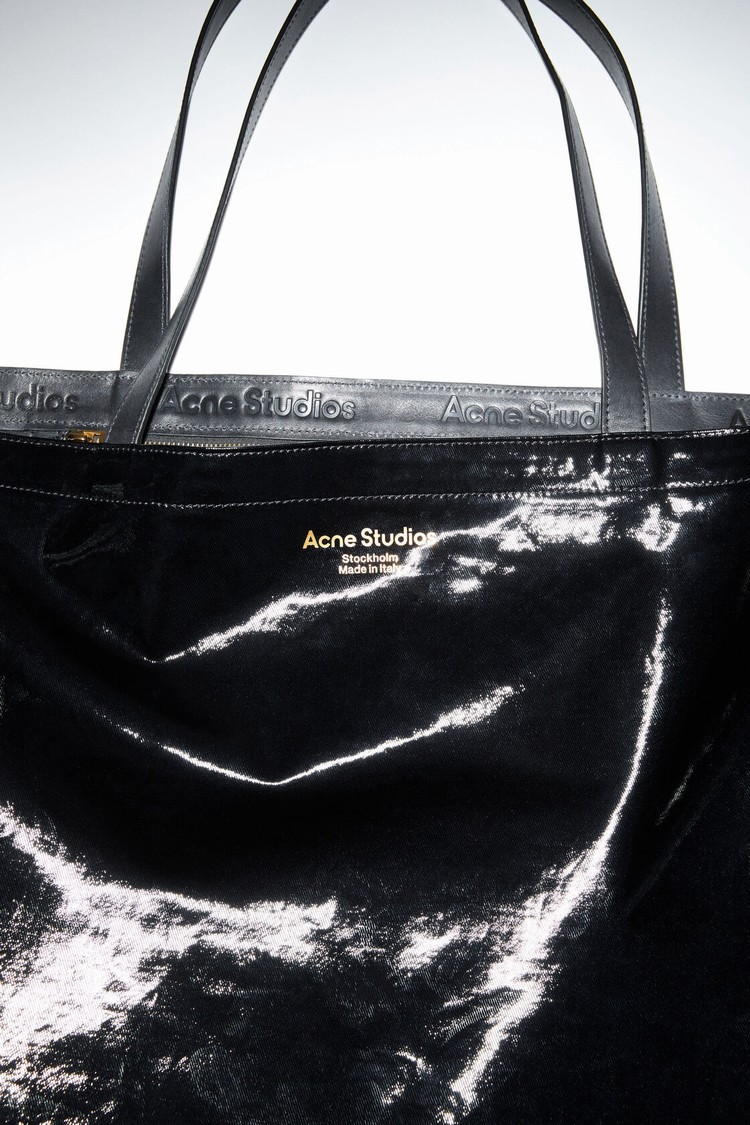 Black Acne Studios East-west Tote Bag | LHXV-53846