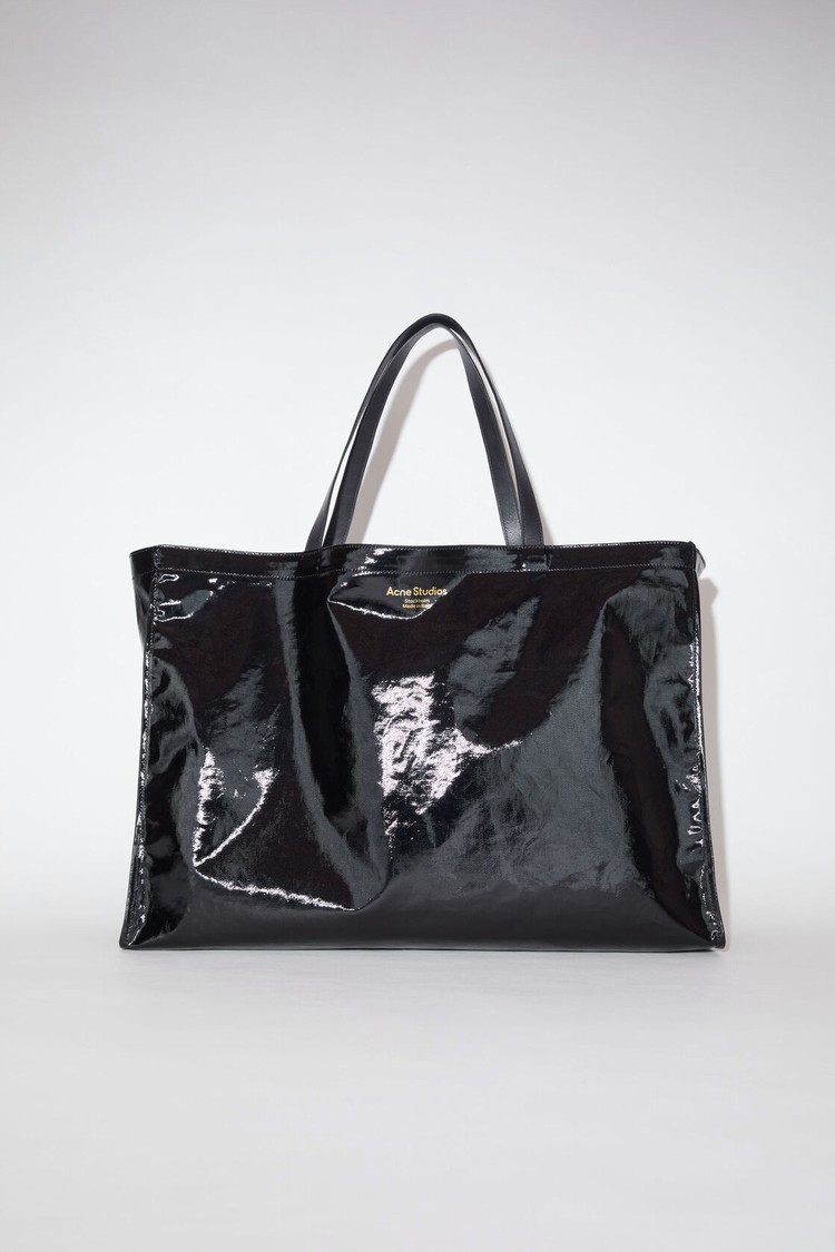 Black Acne Studios East-west Tote Bag | LHXV-53846