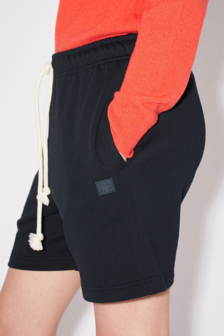 Black Acne Studios Fleece Women's Shorts | RKLT-71302