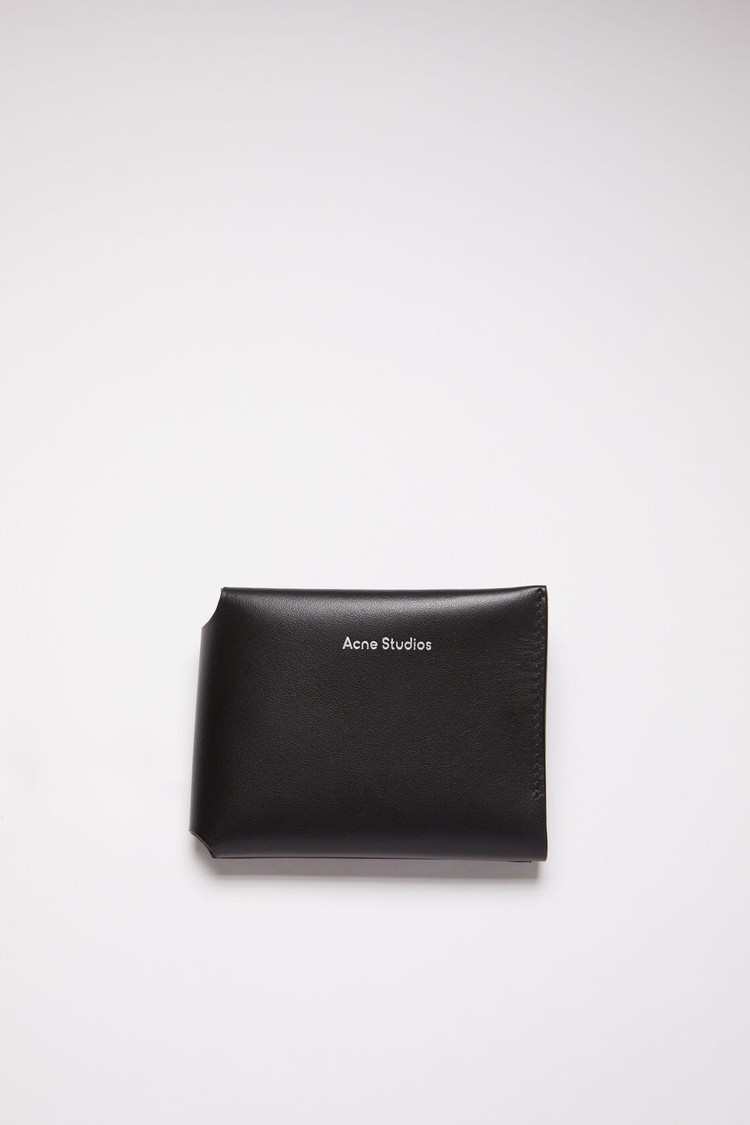 Black Acne Studios Folded Card Wallet | BRUQ-54198