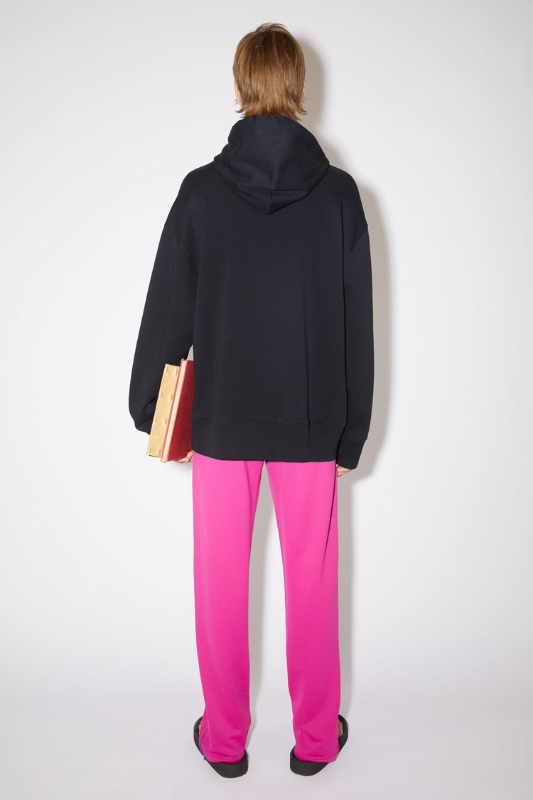 Black Acne Studios Hooded Men's Hoodie | QHZL-06871