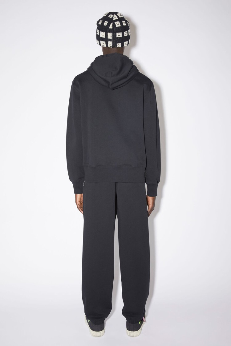 Black Acne Studios Hooded Men's Hoodie | SGYU-51863