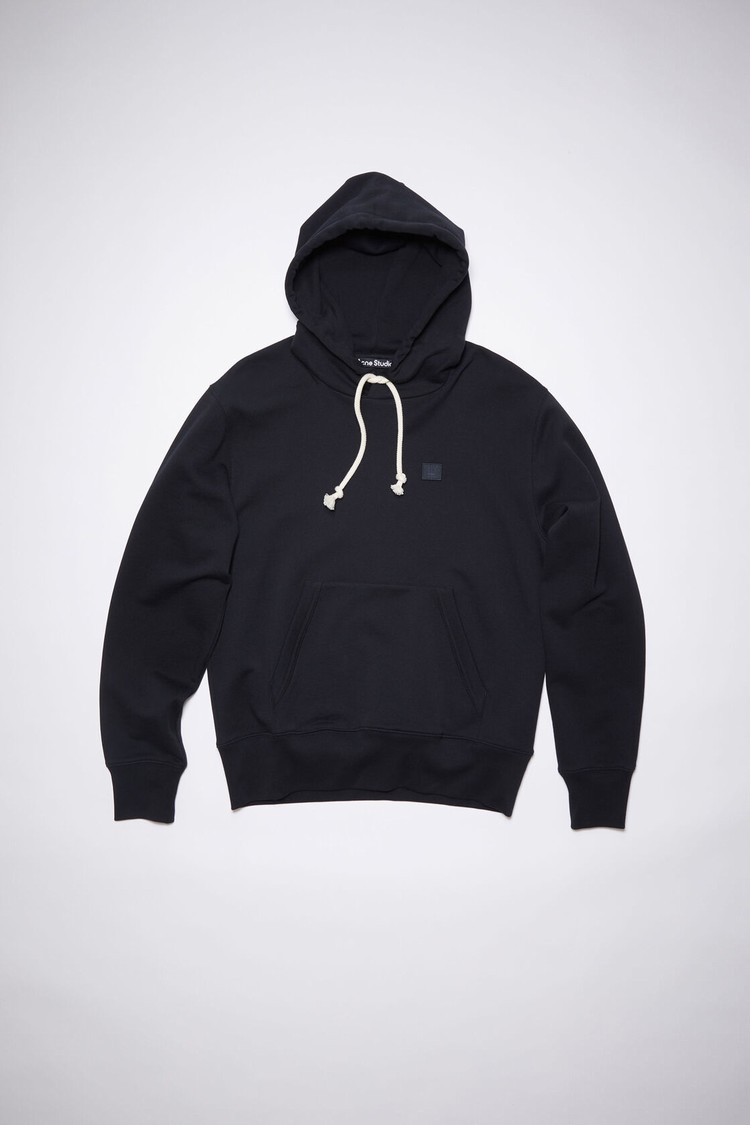 Black Acne Studios Hooded Men's Hoodie | SGYU-51863