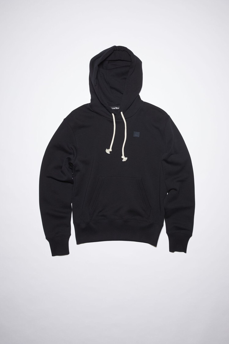 Black Acne Studios Hooded Men's Hoodie | ZQWN-17286