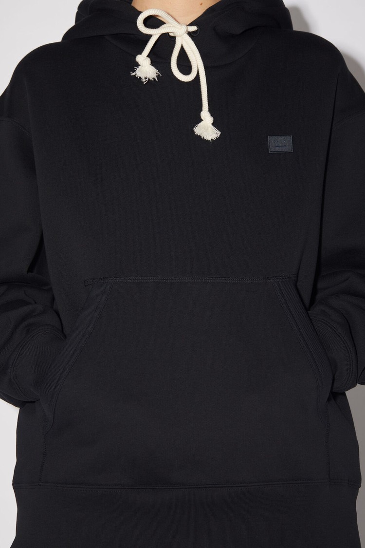 Black Acne Studios Hooded Women's Hoodie | SZQG-08716