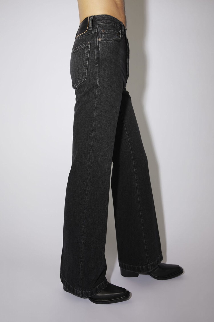 Black Acne Studios Loose Fit - 1978 Men's Jeans | WGIY-26703