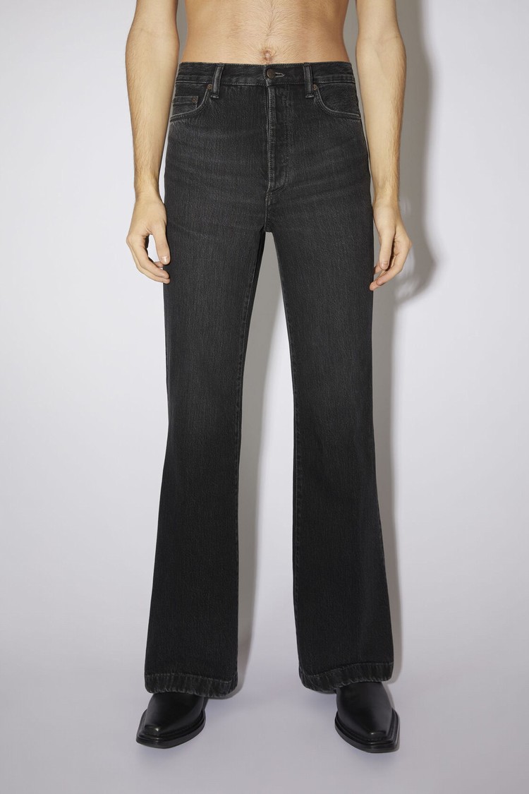 Black Acne Studios Loose Fit - 1978 Men\'s Jeans | WGIY-26703