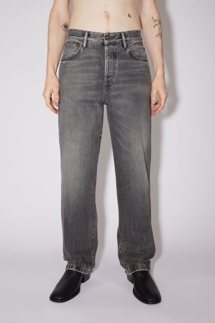 Black Acne Studios Loose Fit - 1991 Toj Men's Jeans | MSBL-01784