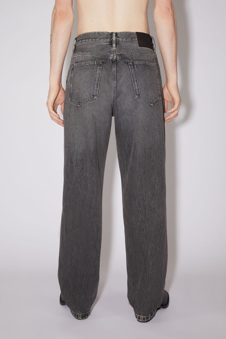 Black Acne Studios Loose Fit - 1991 Toj Men's Jeans | MSBL-01784