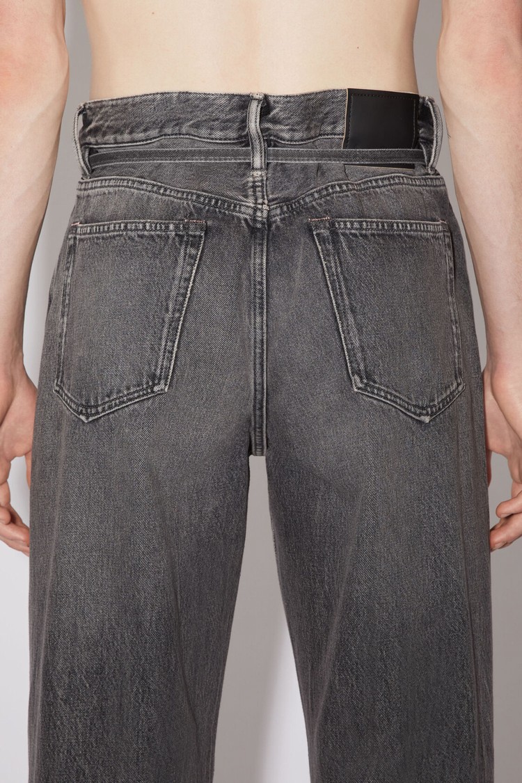 Black Acne Studios Loose Fit - 1991 Toj Men's Jeans | MSBL-01784