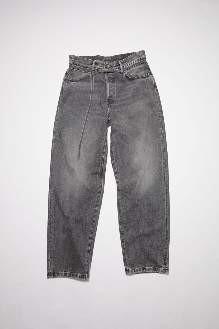 Black Acne Studios Loose Fit - 1991 Toj Men's Jeans | MSBL-01784