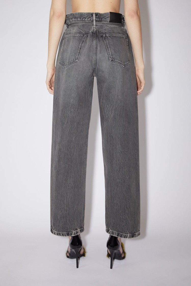 Black Acne Studios Loose Fit - 1991 Toj Women's Jeans | VKXO-79825