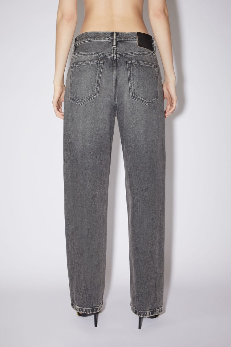 Black Acne Studios Loose Fit - 1991 Toj Women's Jeans | VKXO-79825