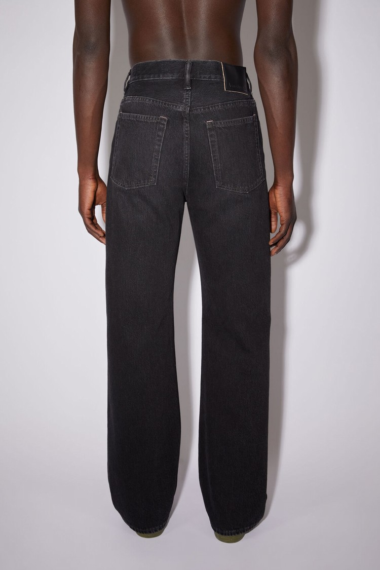 Black Acne Studios Loose Fit - 2021 Men's Jeans | AHWT-28153