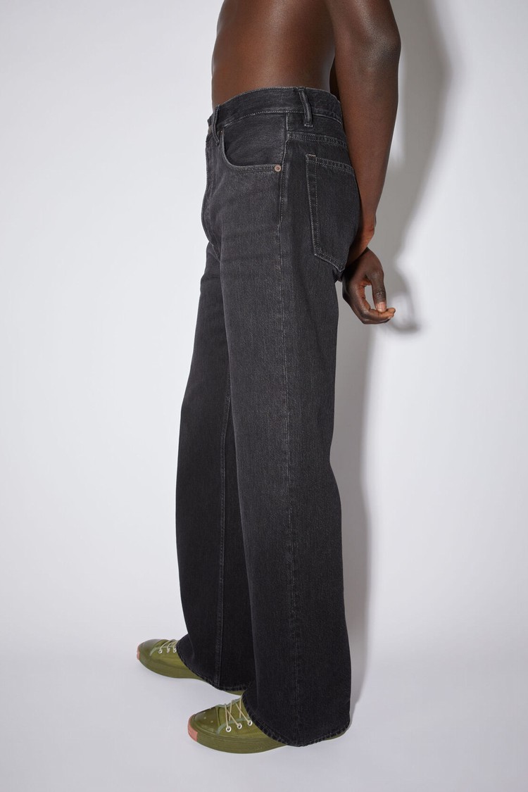 Black Acne Studios Loose Fit - 2021 Men's Jeans | AHWT-28153