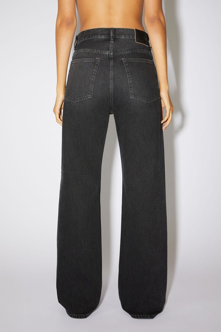 Black Acne Studios Loose Fit - 2021 Women's Jeans | XOGW-23758