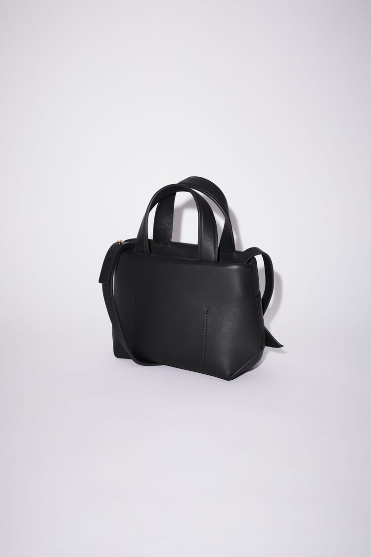 Black Acne Studios Musubi Micro Tote Bag | KUZY-84019