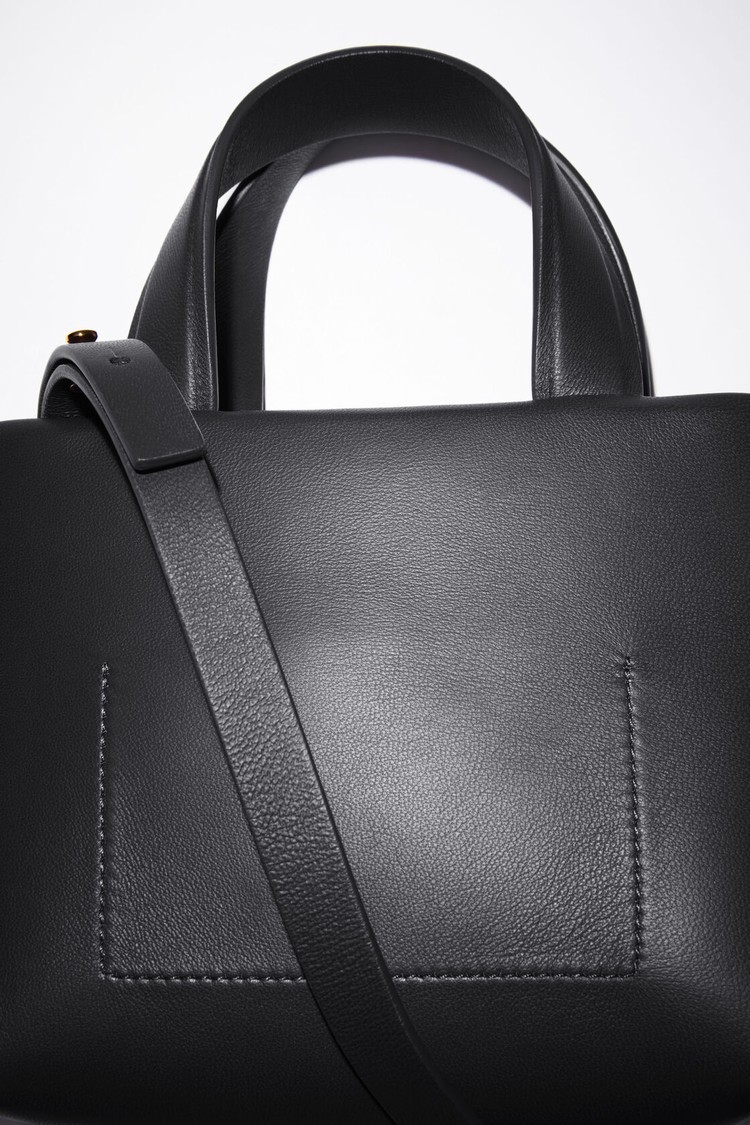 Black Acne Studios Musubi Micro Tote Bag | KUZY-84019