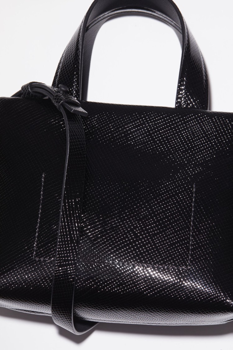 Black Acne Studios Musubi Micro Tote Bag | UYMS-52970