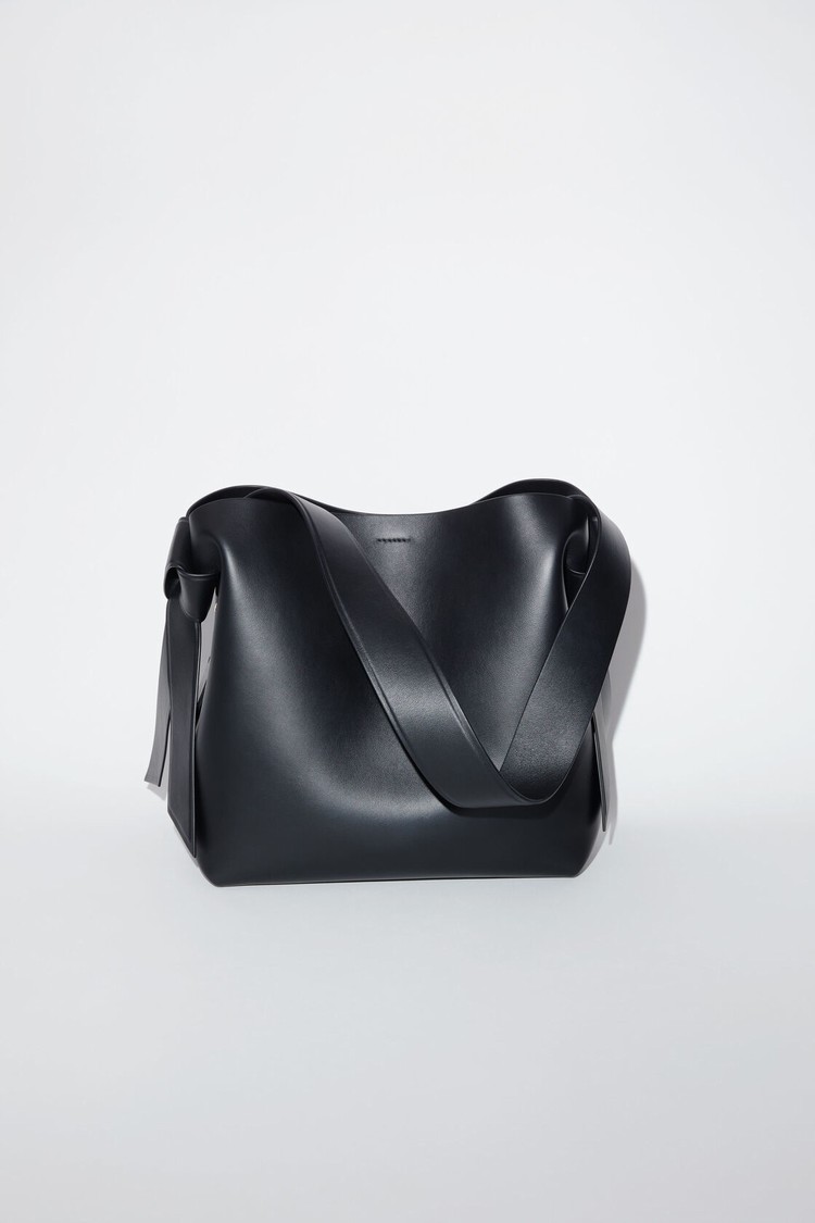 Black Acne Studios Musubi Midi Shoulder Bag | EACY-83621