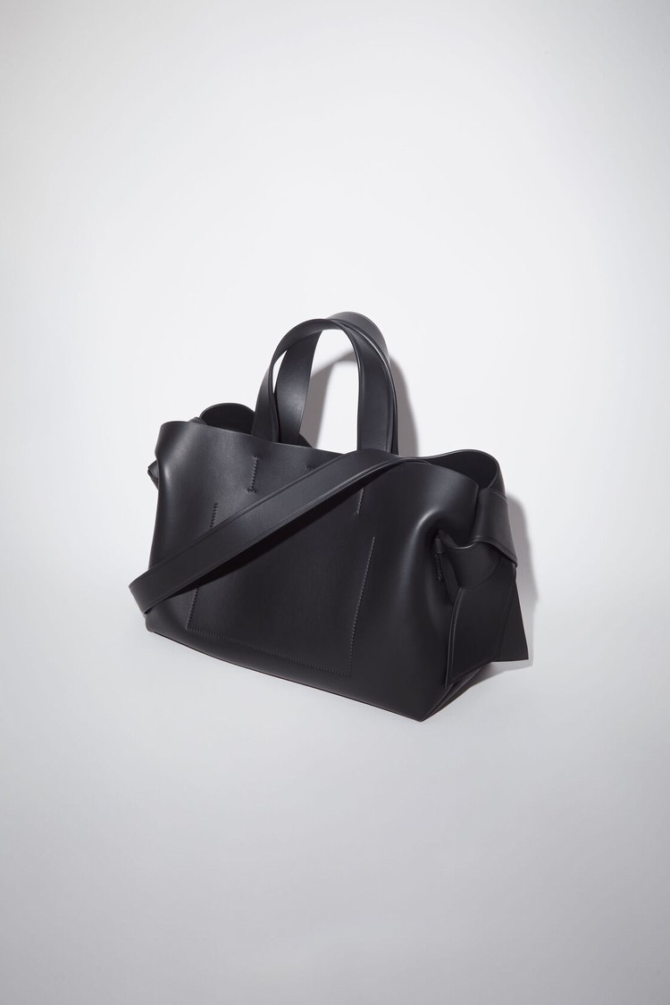 Black Acne Studios Musubi Midi Tote Bag | SHTP-57316