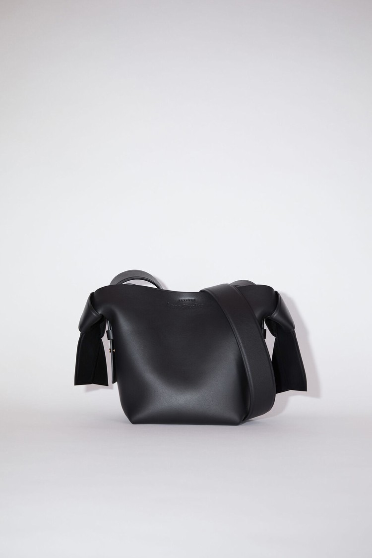 Black Acne Studios Musubi Mini Shoulder Bag | GIAN-31679